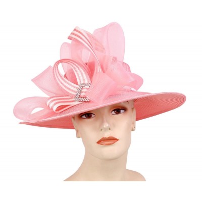 's Church Hat  Derby hat  Pink/White  Black/White  1520  eb-34819224